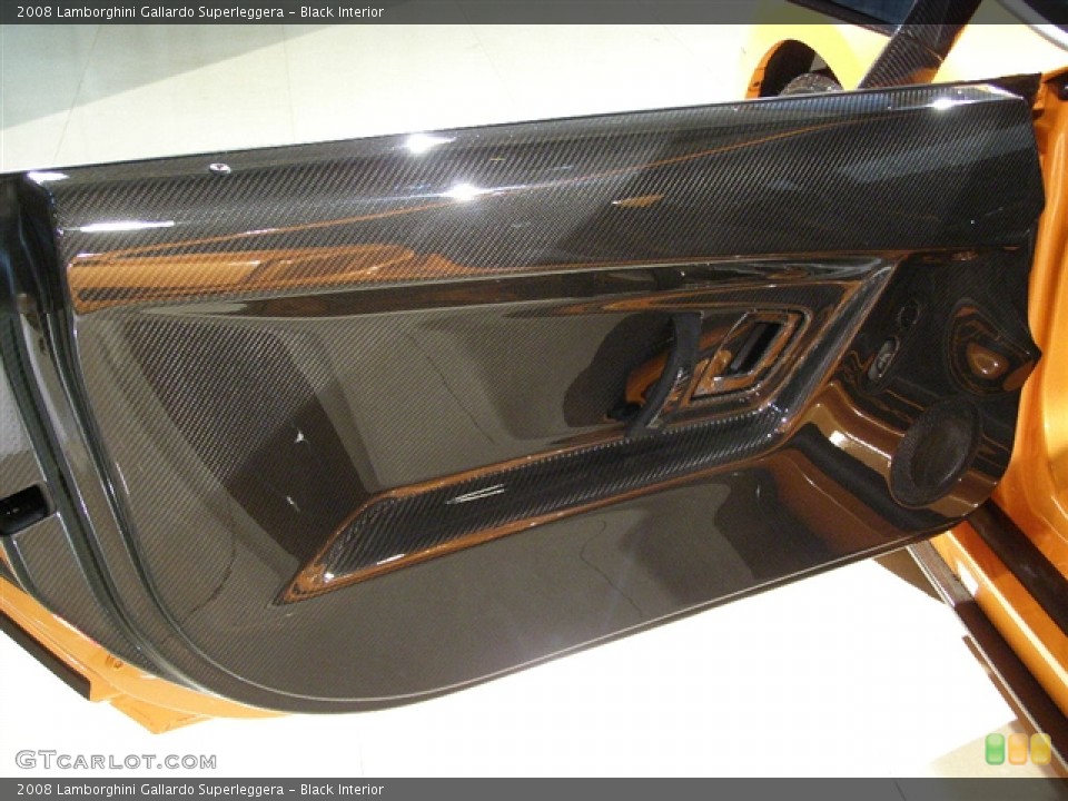 Black Interior Photo for the 2008 Lamborghini Gallardo Superleggera #99290