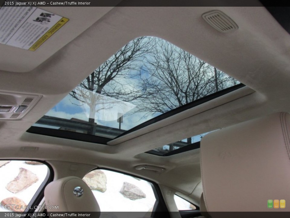 Cashew/Truffle Interior Sunroof for the 2015 Jaguar XJ XJ AWD #99298654