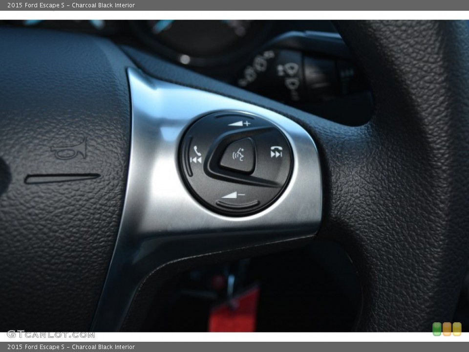 Charcoal Black Interior Controls for the 2015 Ford Escape S #99299518