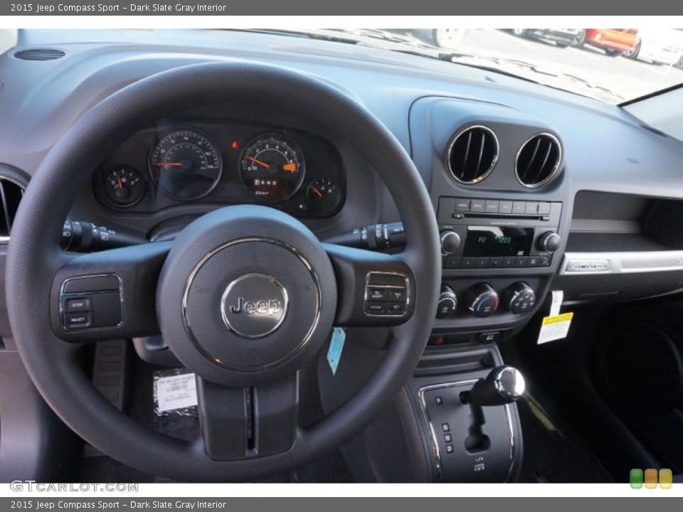 Dark Slate Gray Interior Dashboard for the 2015 Jeep Compass Sport #99310378