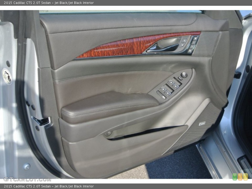 Jet Black/Jet Black Interior Door Panel for the 2015 Cadillac CTS 2.0T Sedan #99312685