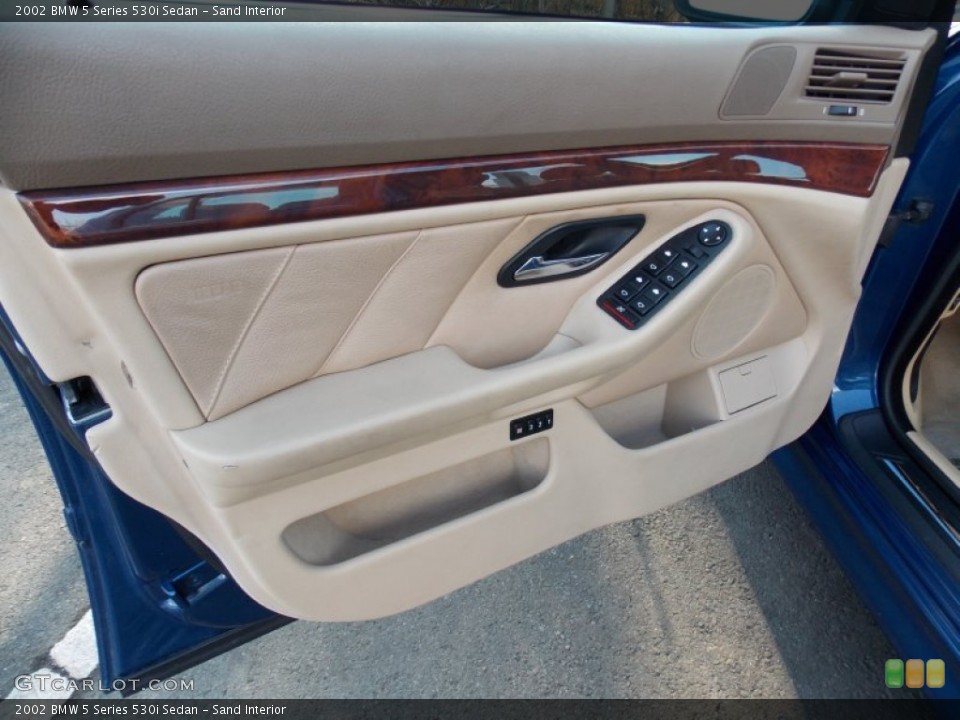 Sand Interior Door Panel for the 2002 BMW 5 Series 530i Sedan #99314125