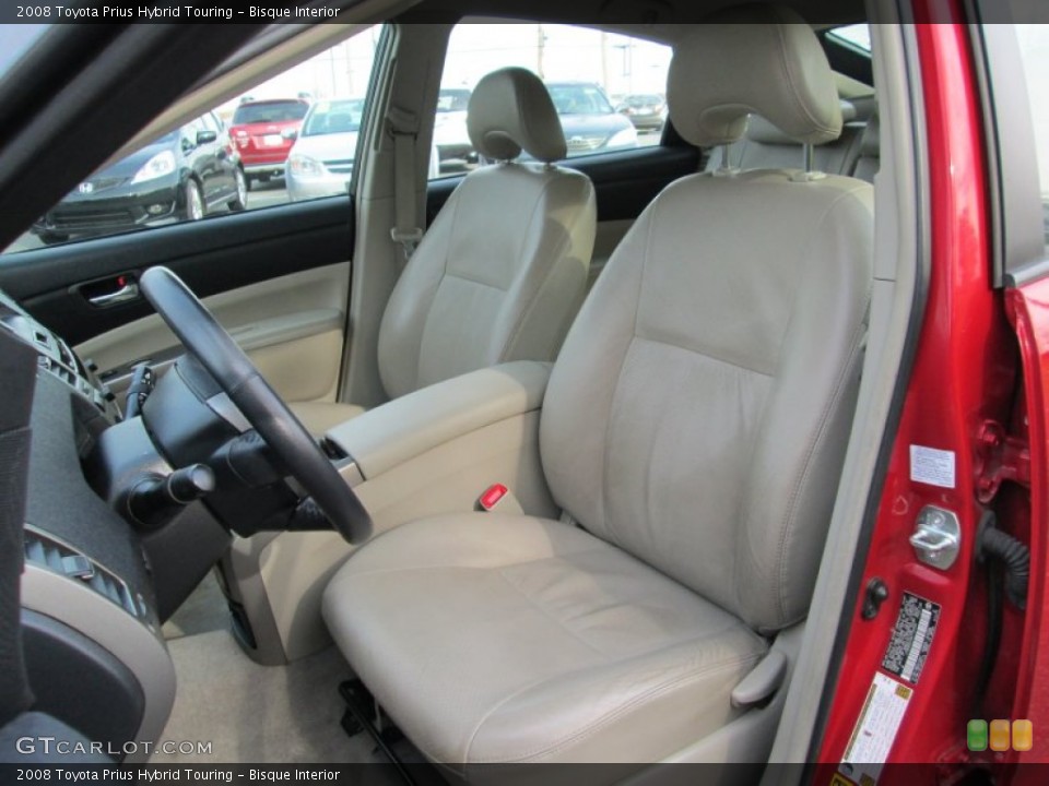 Bisque Interior Photo for the 2008 Toyota Prius Hybrid Touring #99316033