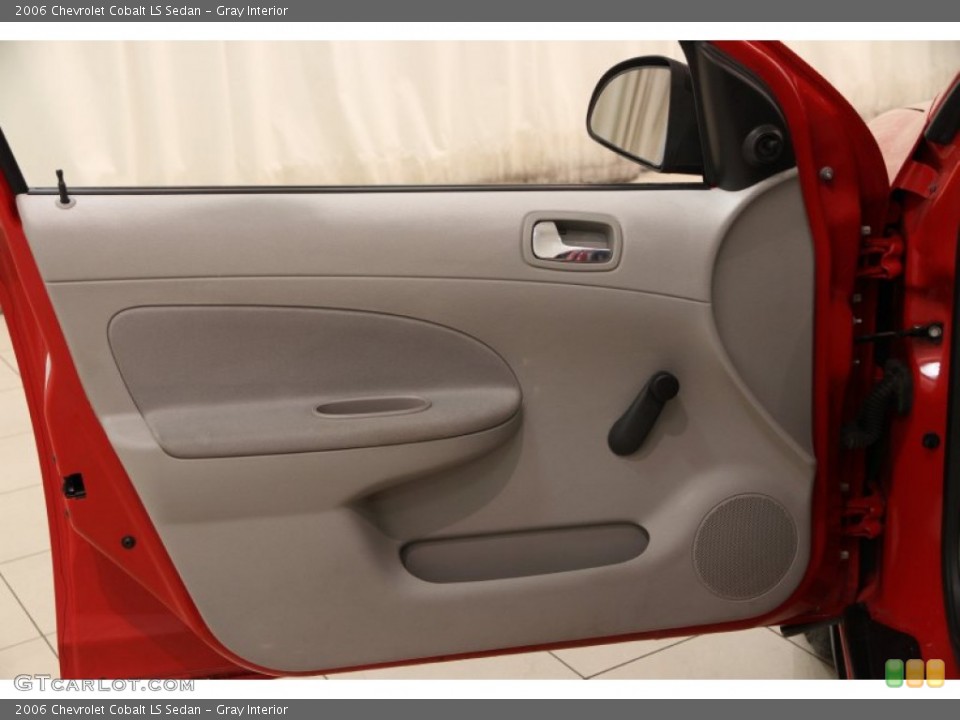 Gray Interior Door Panel for the 2006 Chevrolet Cobalt LS Sedan #99316627