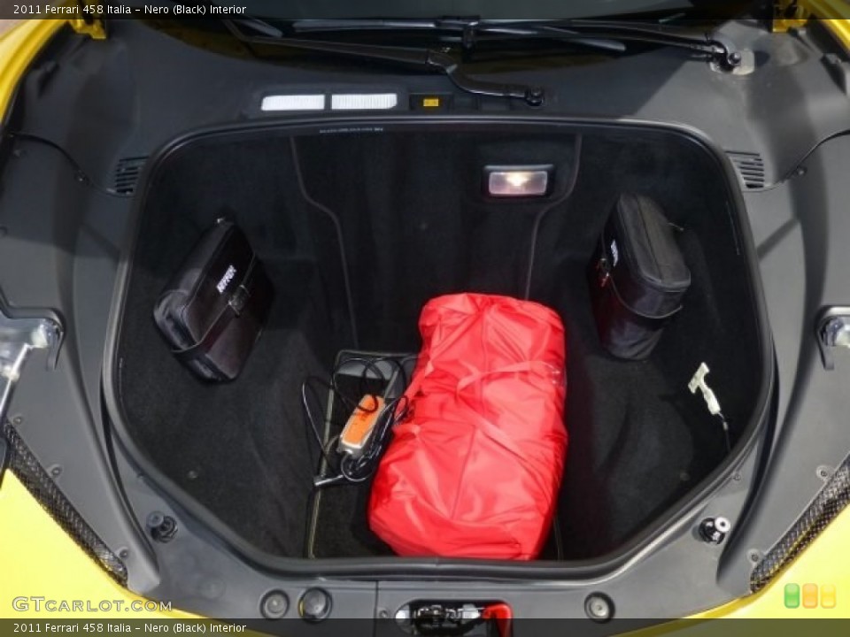 Nero (Black) Interior Trunk for the 2011 Ferrari 458 Italia #99323695
