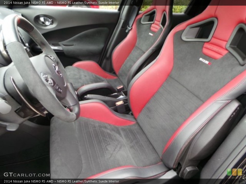 NISMO RS Leather/Synthetic Suede Interior Front Seat for the 2014 Nissan Juke NISMO RS AWD #99325015