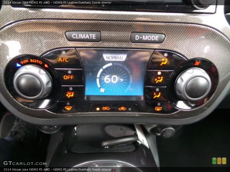 NISMO RS Leather/Synthetic Suede Interior Controls for the 2014 Nissan Juke NISMO RS AWD #99325072