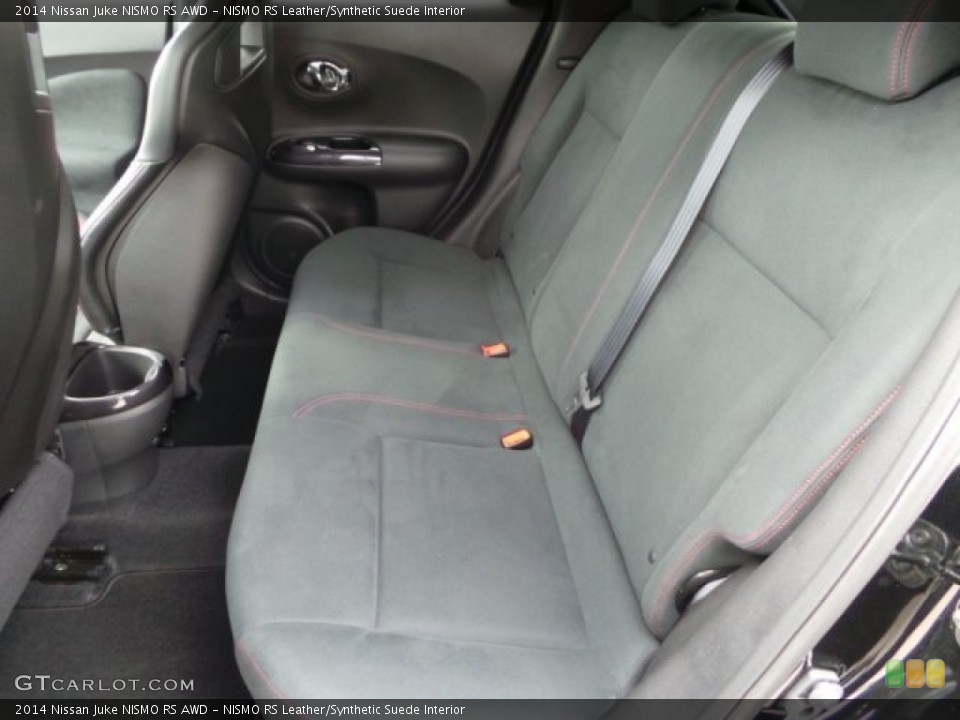 NISMO RS Leather/Synthetic Suede Interior Rear Seat for the 2014 Nissan Juke NISMO RS AWD #99325165