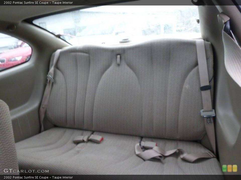 Taupe 2002 Pontiac Sunfire Interiors