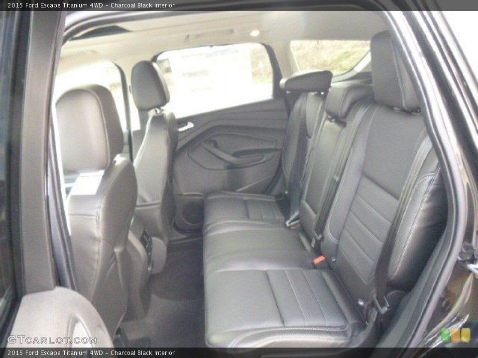 Charcoal Black Interior Rear Seat for the 2015 Ford Escape Titanium 4WD #99330781