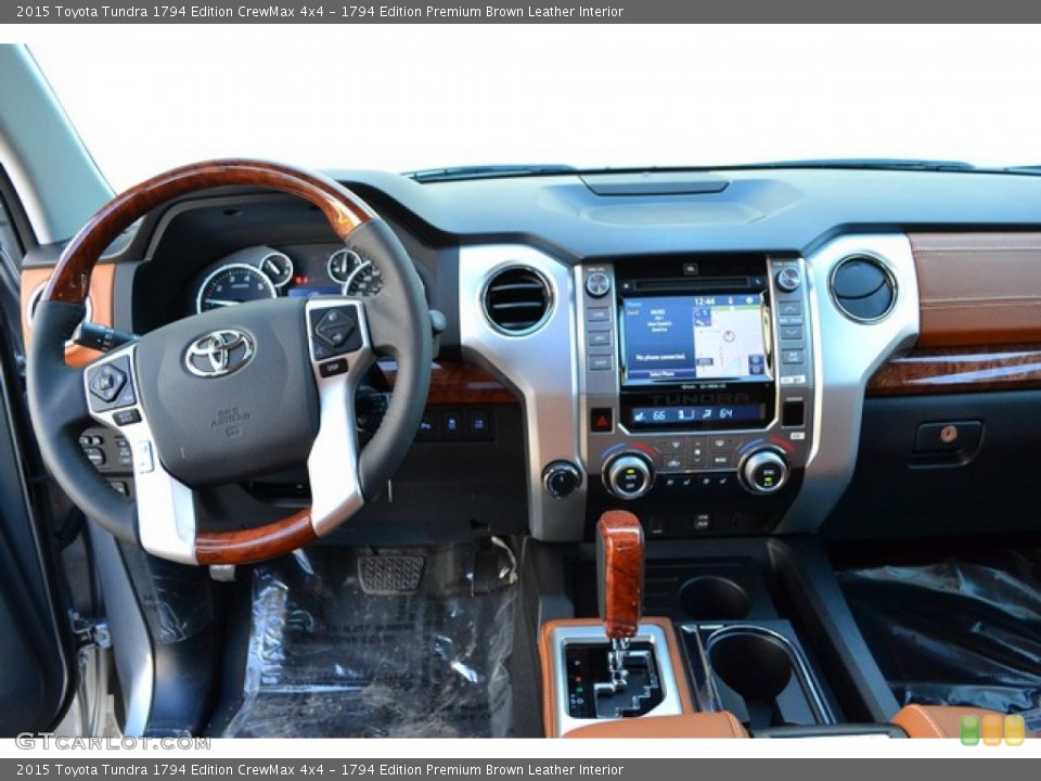 1794 Edition Premium Brown Leather Interior Dashboard for the 2015