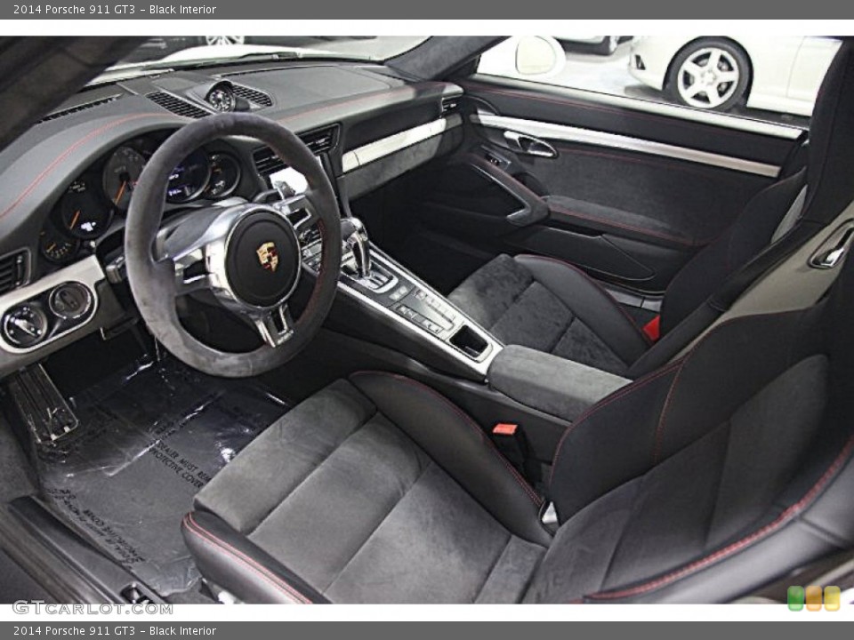 Black Interior Prime Interior for the 2014 Porsche 911 GT3 #99331636