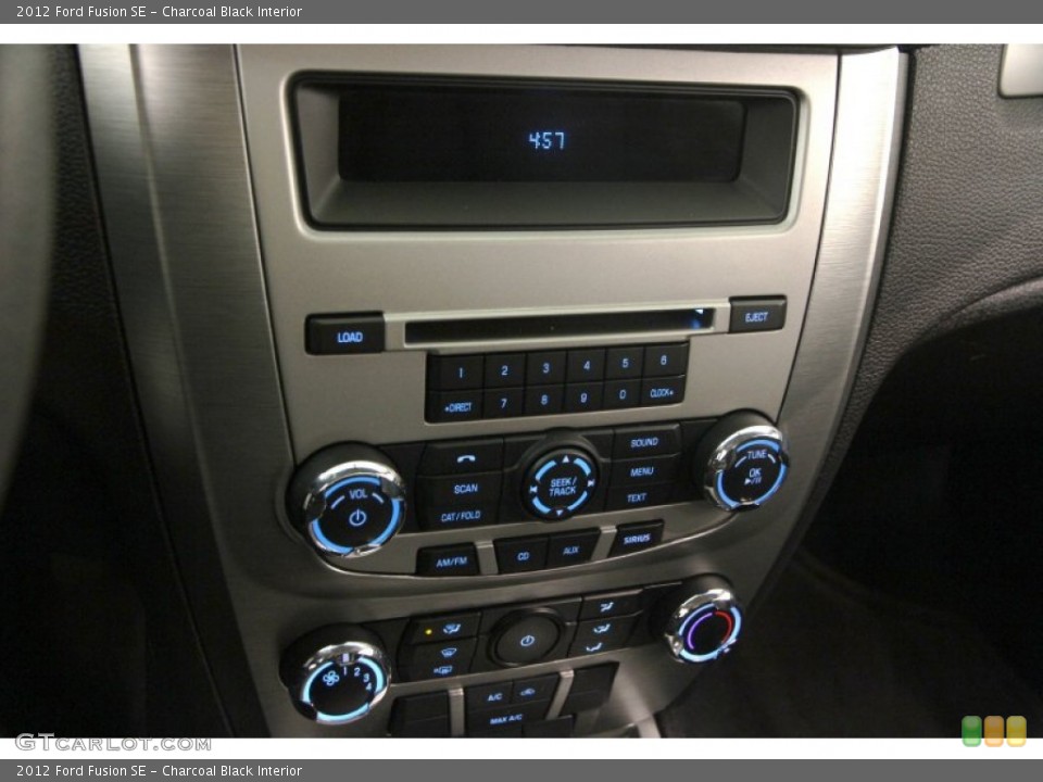 Charcoal Black Interior Controls for the 2012 Ford Fusion SE #99332557