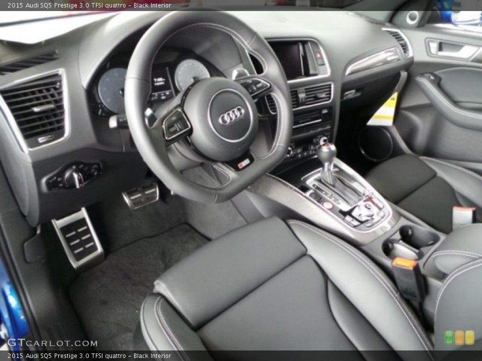 Black Interior Photo for the 2015 Audi SQ5 Prestige 3.0 TFSI quattro #99333280