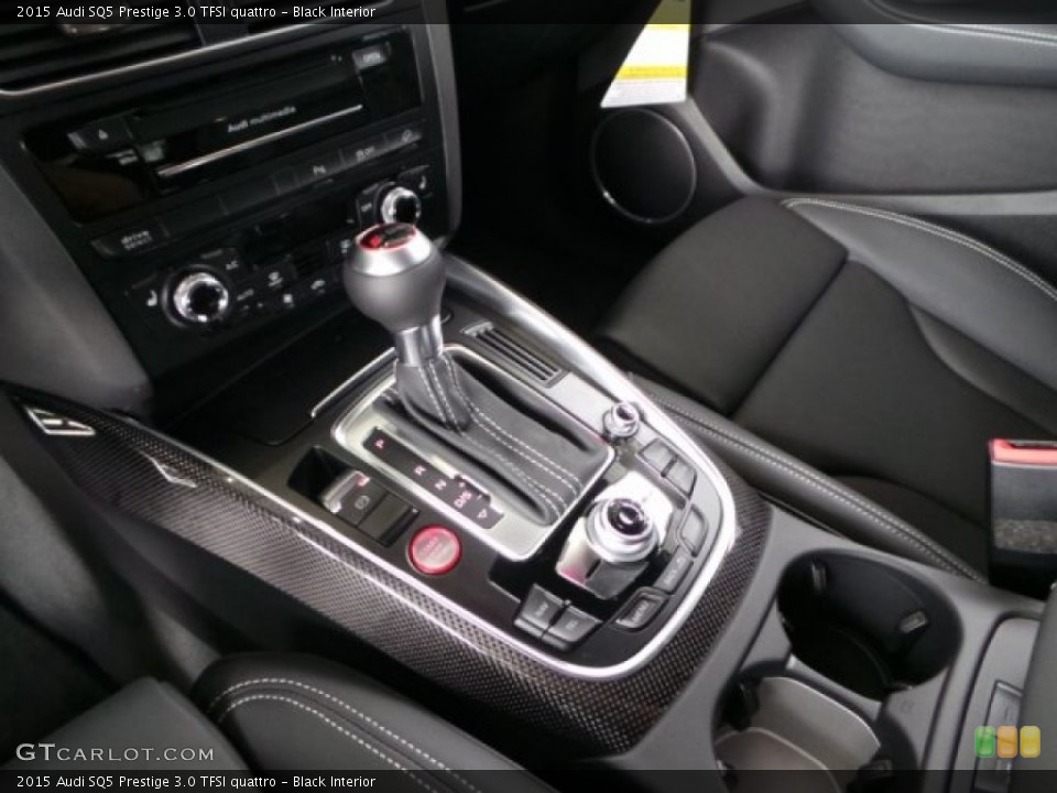 Black Interior Transmission for the 2015 Audi SQ5 Prestige 3.0 TFSI quattro #99333361