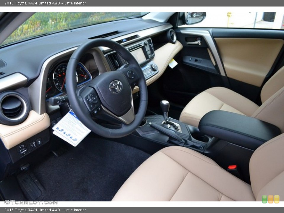 Latte Interior Photo for the 2015 Toyota RAV4 Limited AWD #99333922