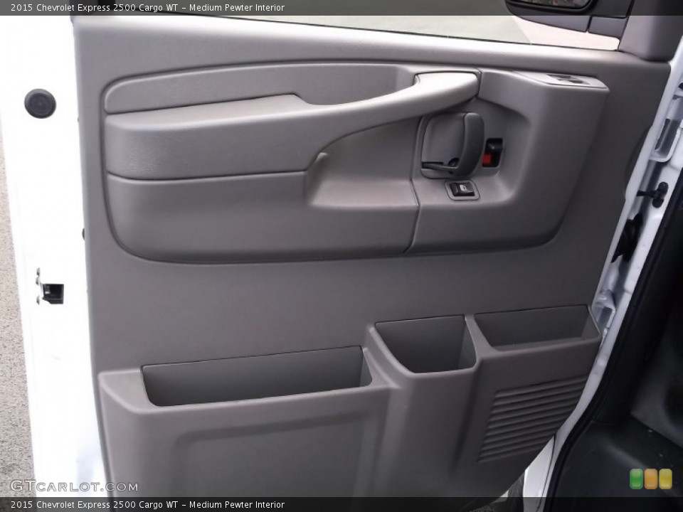 Medium Pewter Interior Door Panel for the 2015 Chevrolet Express 2500 Cargo WT #99336025