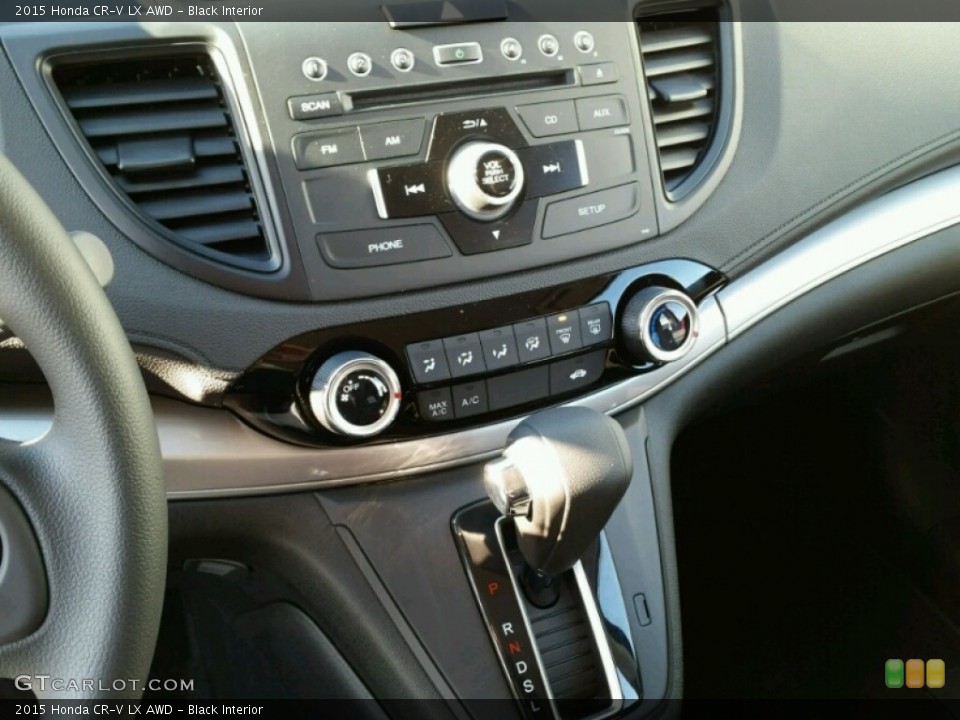 Black Interior Controls for the 2015 Honda CR-V LX AWD #99336442