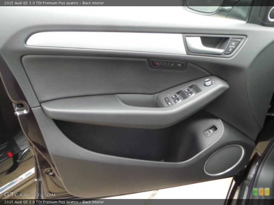 Black Interior Door Panel for the 2015 Audi Q5 3.0 TDI Premium Plus quattro #99337783