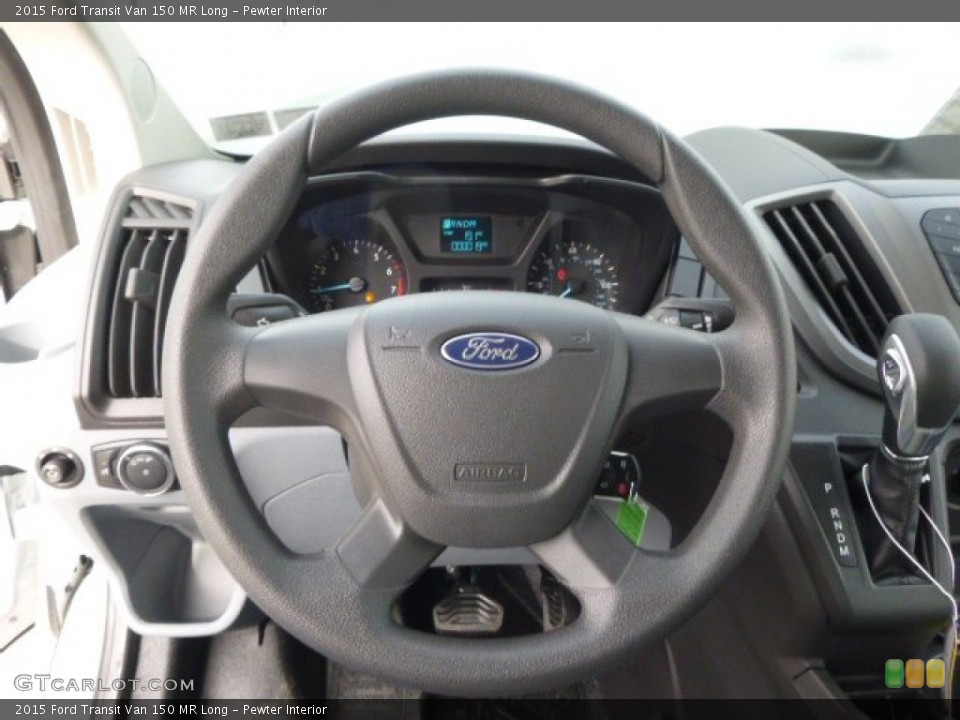Pewter Interior Steering Wheel for the 2015 Ford Transit Van 150 MR Long #99337878