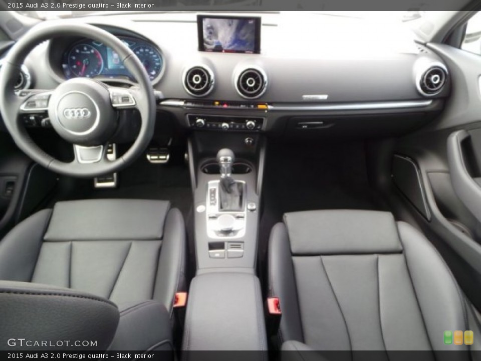 Black Interior Dashboard for the 2015 Audi A3 2.0 Prestige quattro #99340589