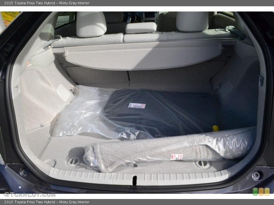 Misty Gray Interior Trunk for the 2015 Toyota Prius Two Hybrid #99342712