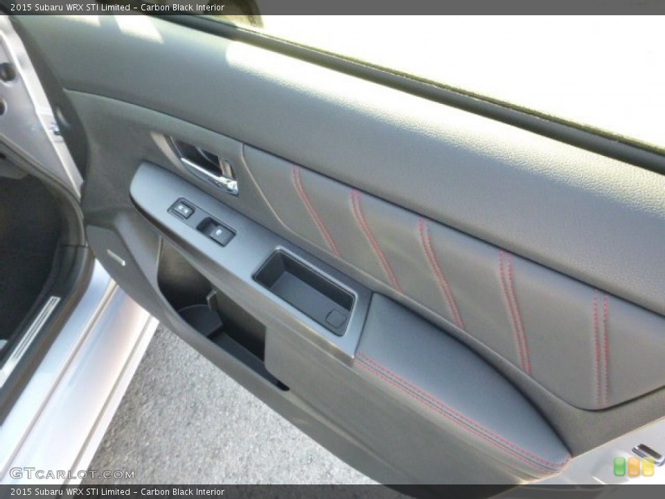 Carbon Black Interior Door Panel for the 2015 Subaru WRX STI Limited #99344782