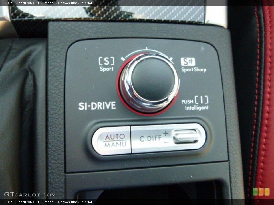 Carbon Black Interior Controls for the 2015 Subaru WRX STI Limited #99344977