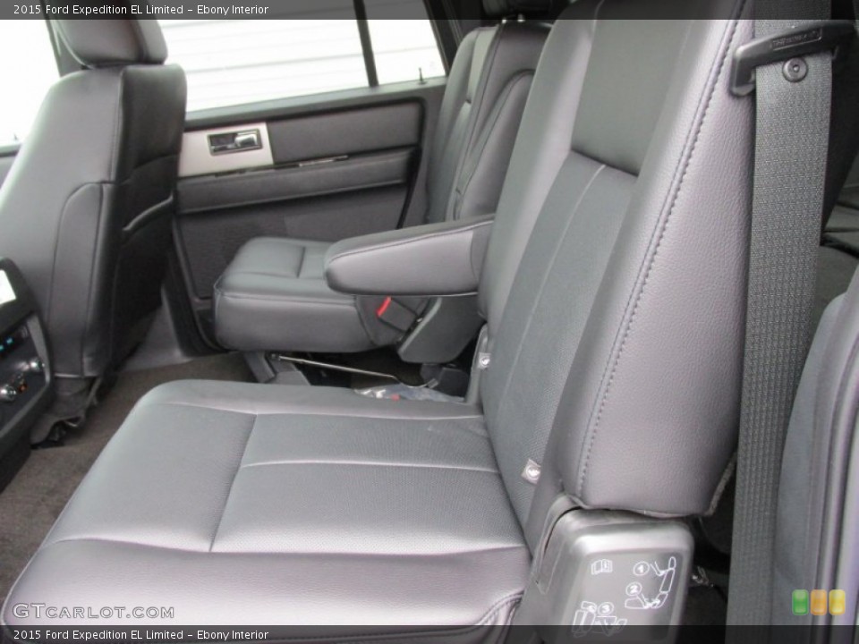 Ebony Interior Rear Seat for the 2015 Ford Expedition EL Limited #99352354