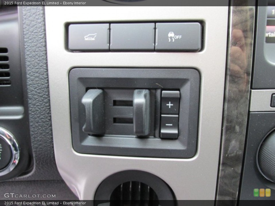 Ebony Interior Controls for the 2015 Ford Expedition EL Limited #99352597