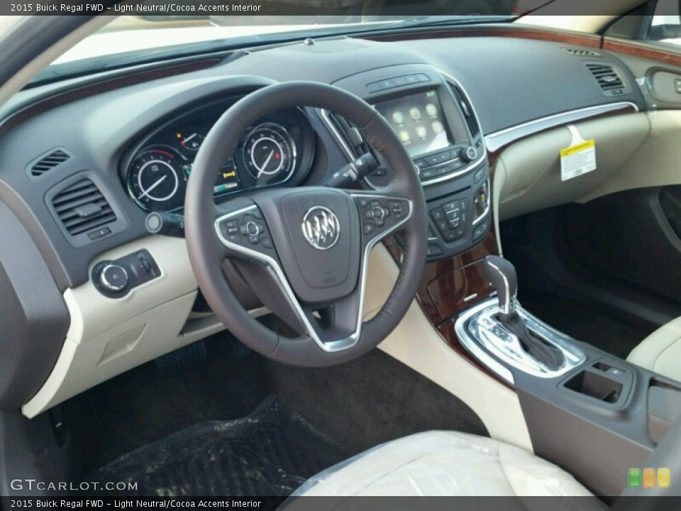 Light Neutral/Cocoa Accents Interior Prime Interior for the 2015 Buick Regal FWD #99355864
