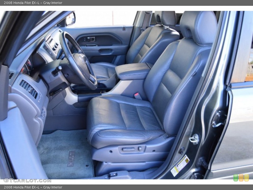 Gray Interior Photo for the 2008 Honda Pilot EX-L #99368134