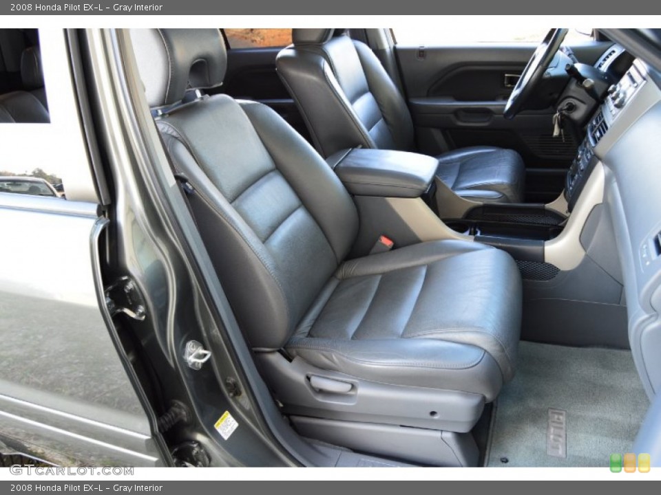 Gray Interior Front Seat for the 2008 Honda Pilot EX-L #99368143