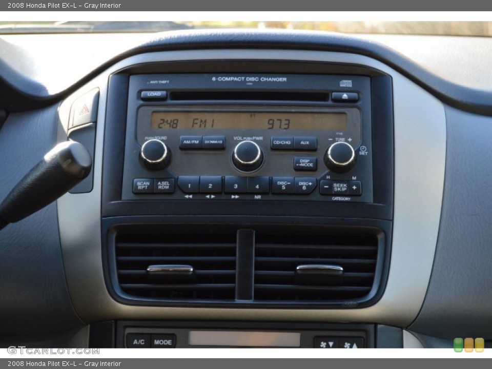 Gray Interior Audio System for the 2008 Honda Pilot EX-L #99368254