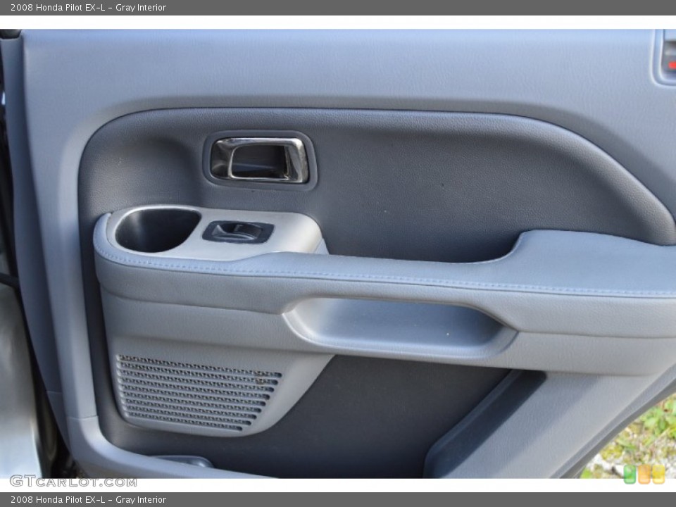Gray Interior Door Panel for the 2008 Honda Pilot EX-L #99368596