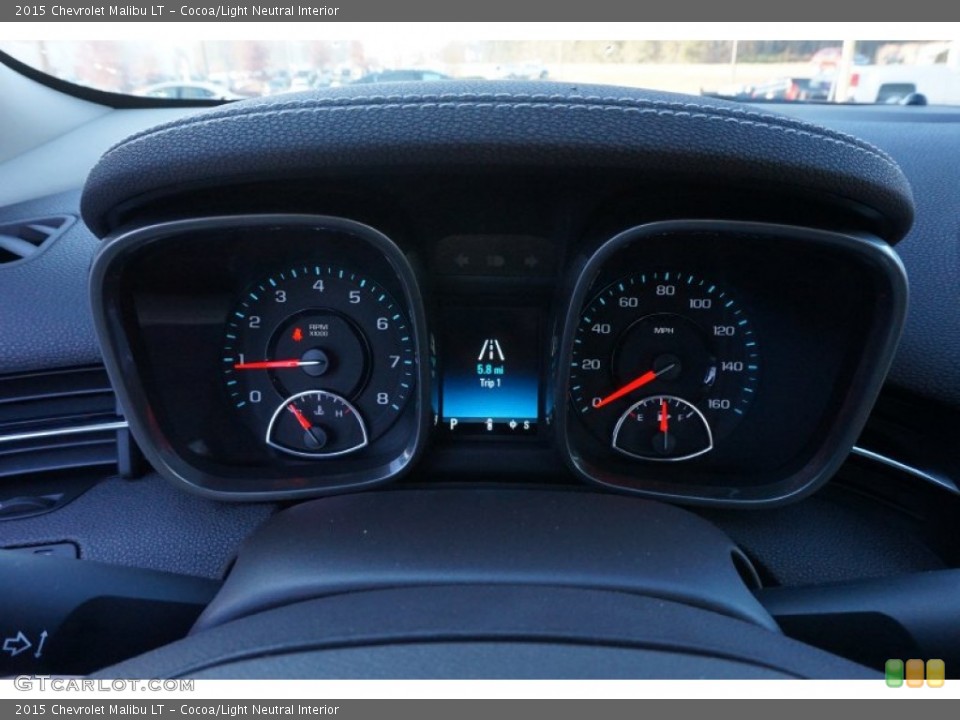 Cocoa Light Neutral Interior Gauges For The 2015 Chevrolet