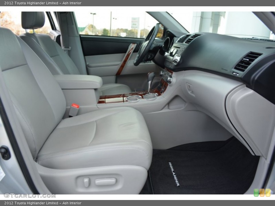 Ash Interior Front Seat for the 2012 Toyota Highlander Limited #99374191