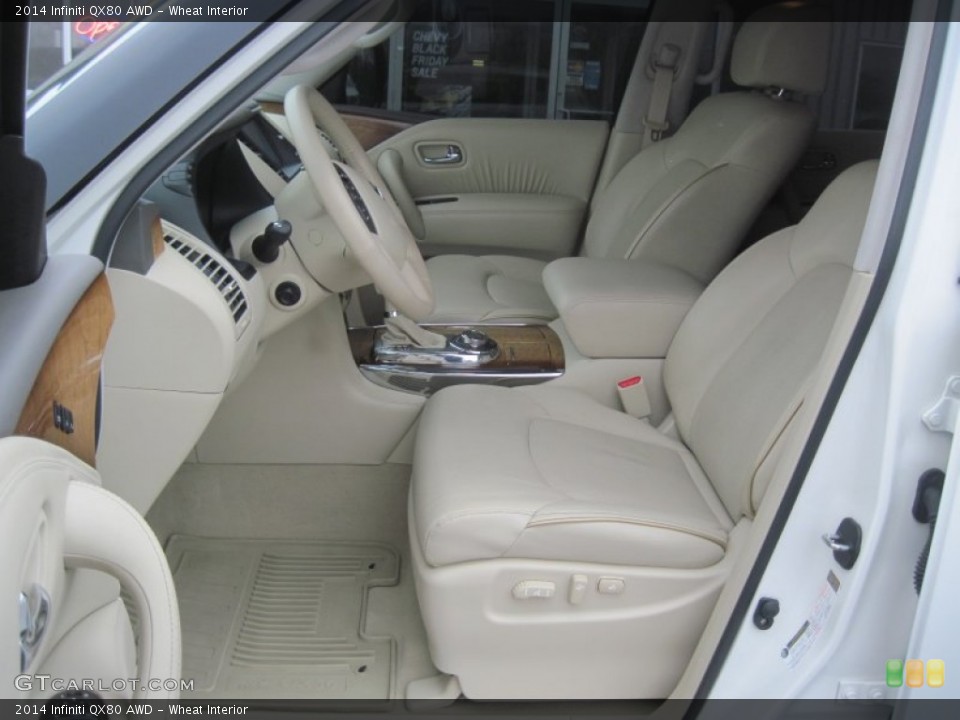 Wheat Interior Photo for the 2014 Infiniti QX80 AWD #99375569