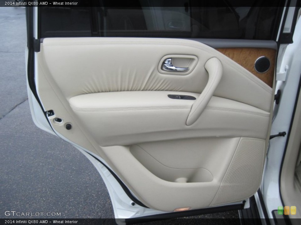 Wheat Interior Door Panel for the 2014 Infiniti QX80 AWD #99375698