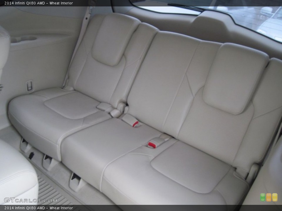 Wheat Interior Rear Seat for the 2014 Infiniti QX80 AWD #99375821