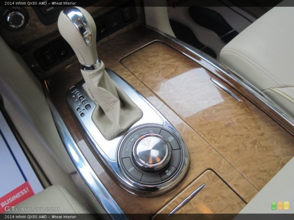 Wheat Interior Transmission for the 2014 Infiniti QX80 AWD #99375989