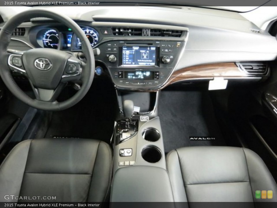 Black Interior Dashboard for the 2015 Toyota Avalon Hybrid XLE Premium #99384185