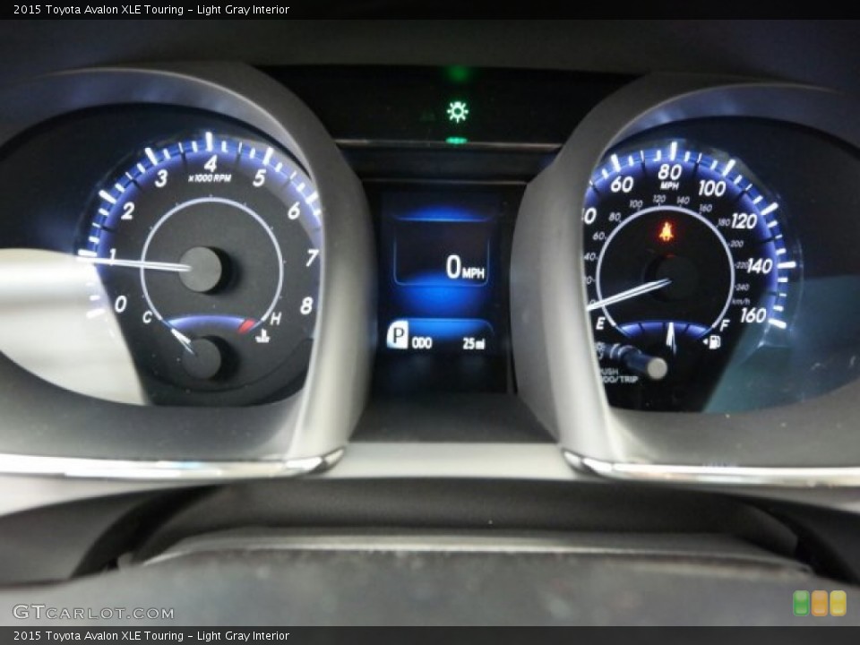 Light Gray Interior Gauges for the 2015 Toyota Avalon XLE Touring #99403926