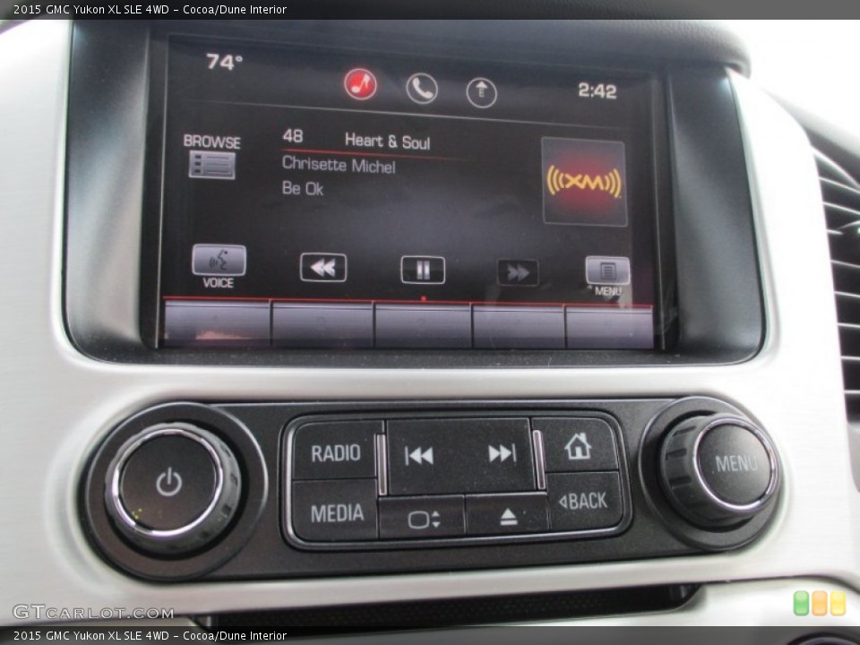 Cocoa/Dune Interior Controls for the 2015 GMC Yukon XL SLE 4WD #99404128