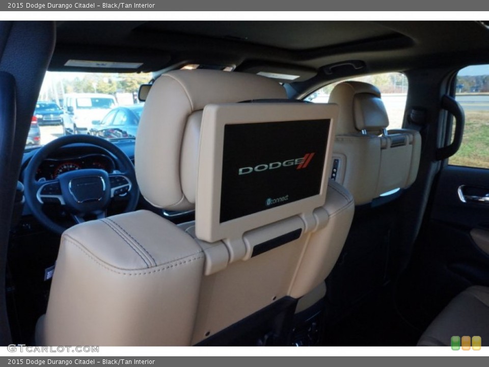 Black/Tan Interior Entertainment System for the 2015 Dodge Durango Citadel #99404789