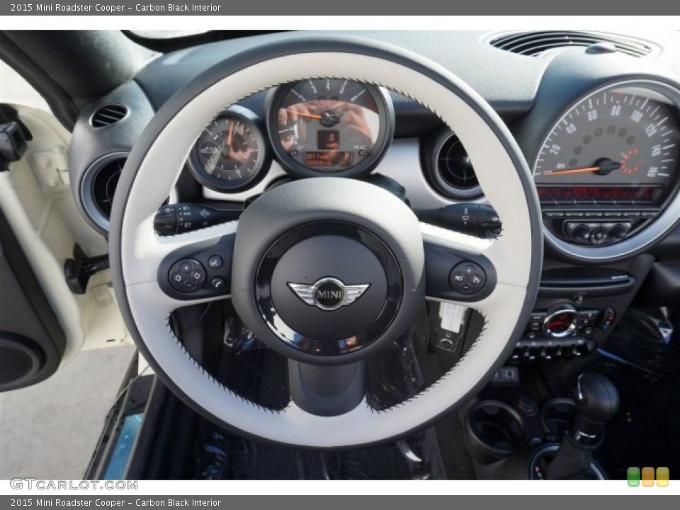 Carbon Black Interior Steering Wheel for the 2015 Mini Roadster Cooper #99408725
