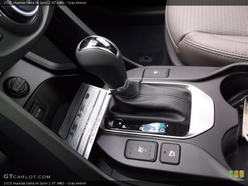 Gray Interior Transmission for the 2015 Hyundai Santa Fe Sport 2.0T AWD #99408788