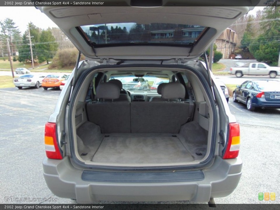 Sandstone Interior Trunk for the 2002 Jeep Grand Cherokee Sport 4x4 #99409046