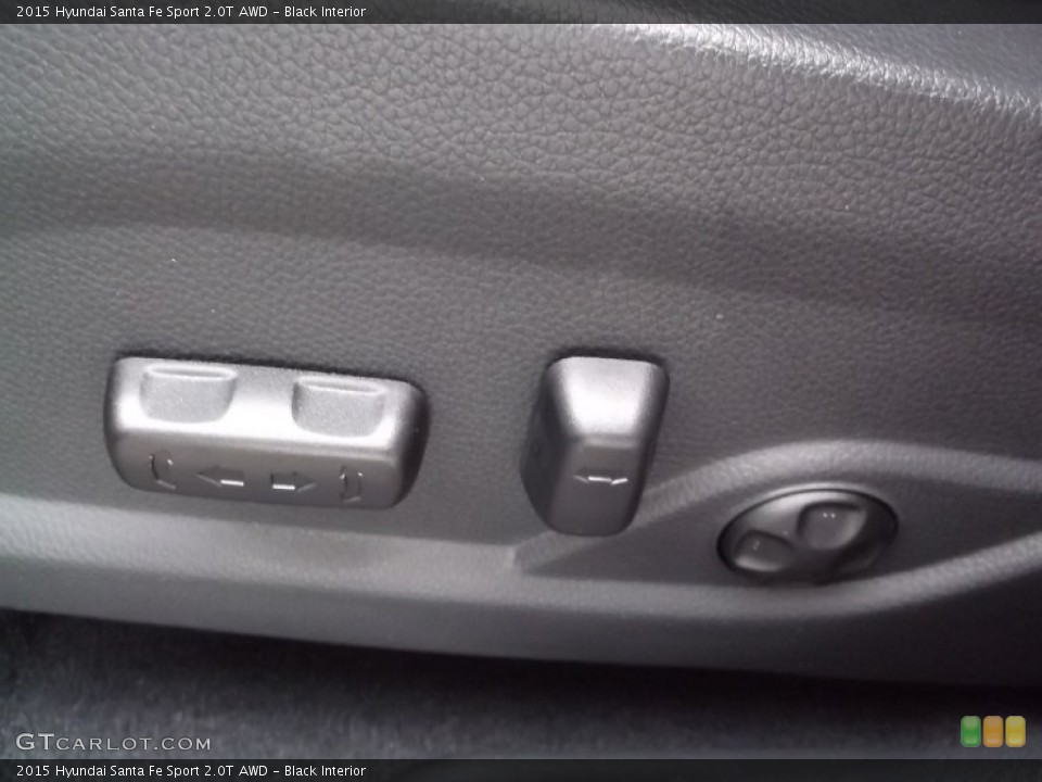 Black Interior Controls for the 2015 Hyundai Santa Fe Sport 2.0T AWD #99409306
