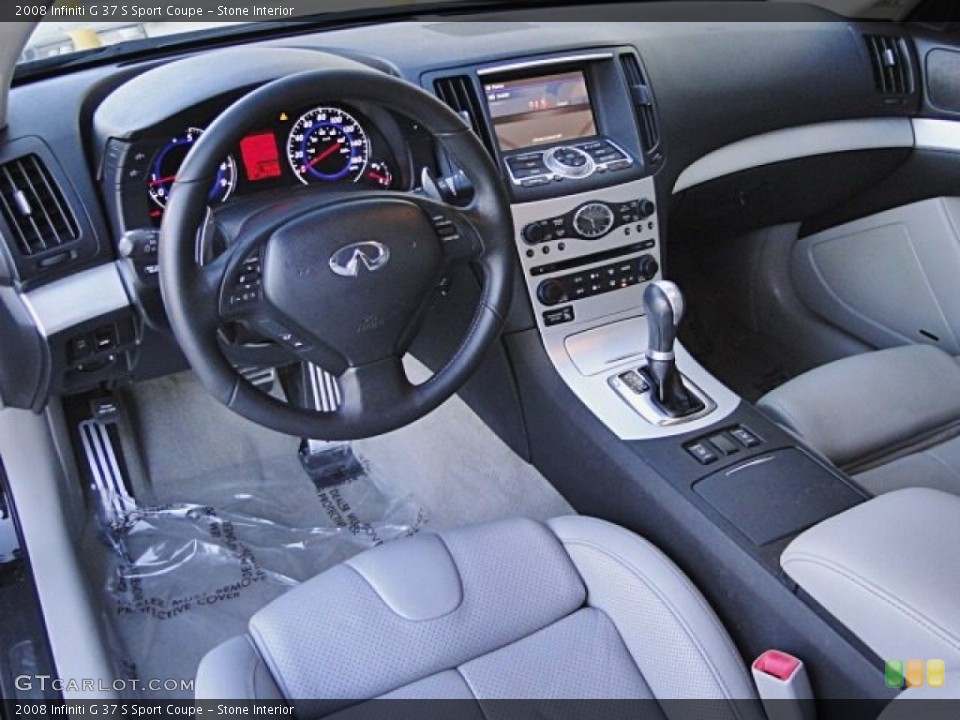 Stone Interior Photo for the 2008 Infiniti G 37 S Sport Coupe #99409817
